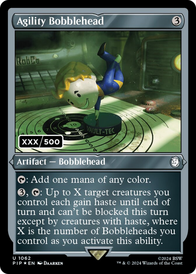 Agility Bobblehead (Serial Numbered) [Fallout] | Gam3 Escape