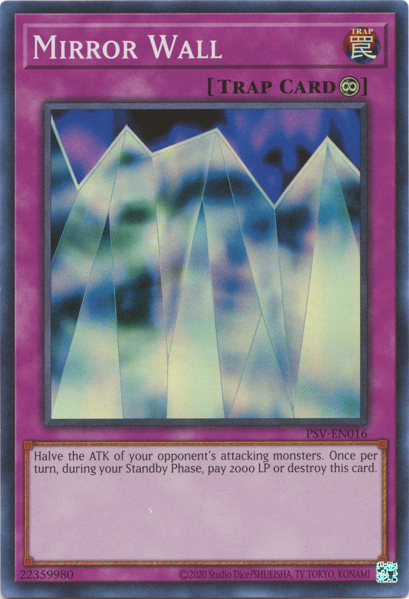 Mirror Wall (25th Anniversary) [PSV-EN016] Super Rare | Gam3 Escape