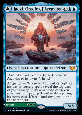 Jadzi, Oracle of Arcavios // Journey to the Oracle [Strixhaven: School of Mages] | Gam3 Escape