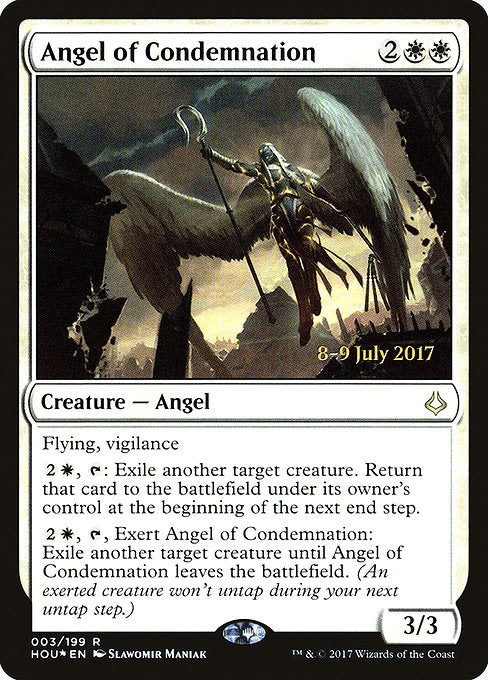 Angel of Condemnation [Hour of Devastation Promos] | Gam3 Escape