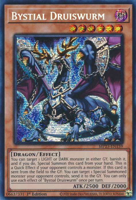 Bystial Druiswurm [MP23-EN159] Prismatic Secret Rare | Gam3 Escape