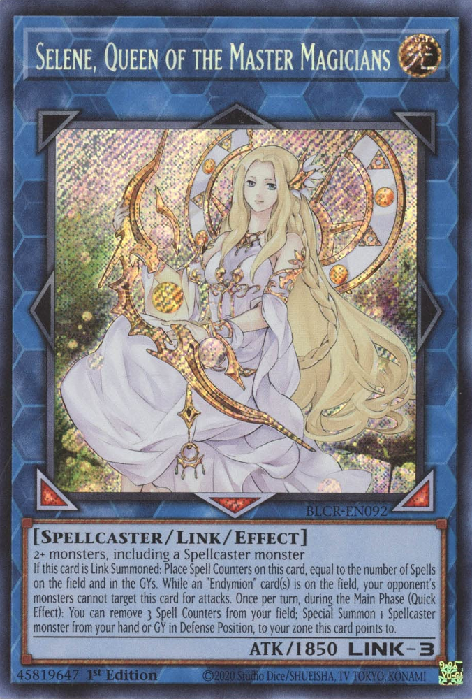 Selene, Queen of the Master Magicians [BLCR-EN092] Secret Rare | Gam3 Escape