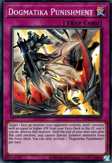 Dogmatika Punishment [OP15-EN012] Super Rare | Gam3 Escape