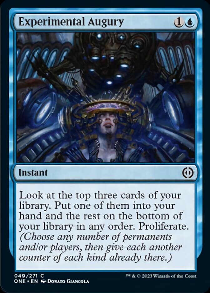 Experimental Augury [Phyrexia: All Will Be One] | Gam3 Escape