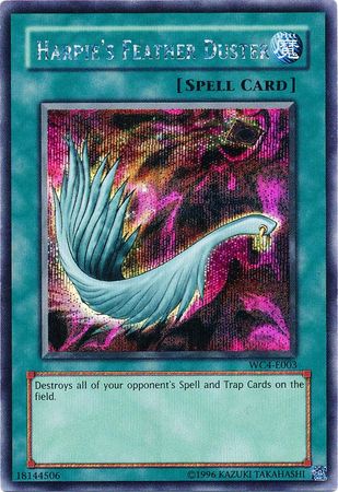 Harpie's Feather Duster [WC4-E003] Prismatic Secret Rare | Gam3 Escape