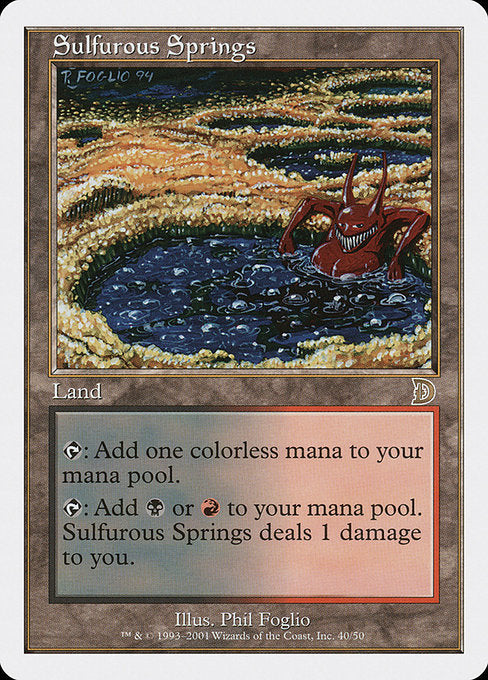 Sulfurous Springs [Deckmasters] | Gam3 Escape