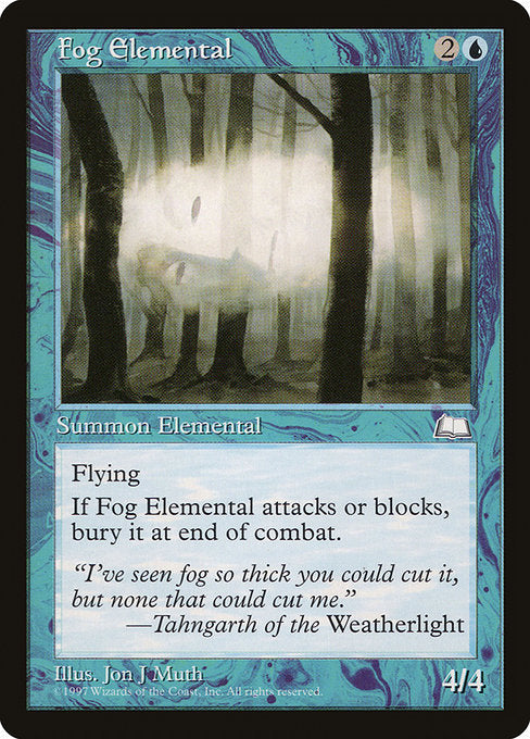Fog Elemental [Weatherlight] | Gam3 Escape