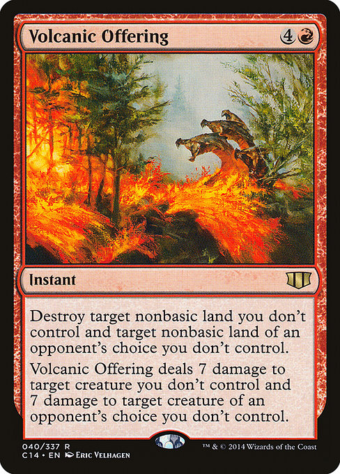 Volcanic Offering [Commander 2014] | Gam3 Escape