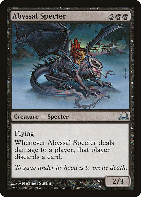 Abyssal Specter [Duel Decks: Divine vs. Demonic] | Gam3 Escape