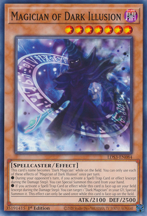 Magician of Dark Illusion [LDS3-EN084] Common | Gam3 Escape