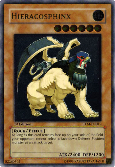 Hieracosphinx [TLM-EN012] Ultimate Rare | Gam3 Escape