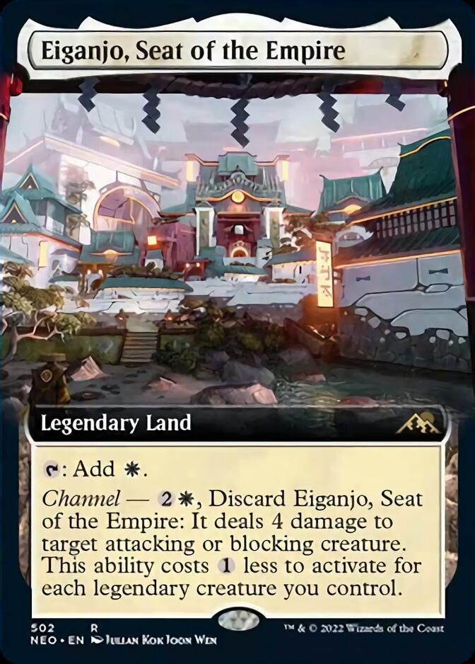 Eiganjo, Seat of the Empire (Extended) [Kamigawa: Neon Dynasty] | Gam3 Escape