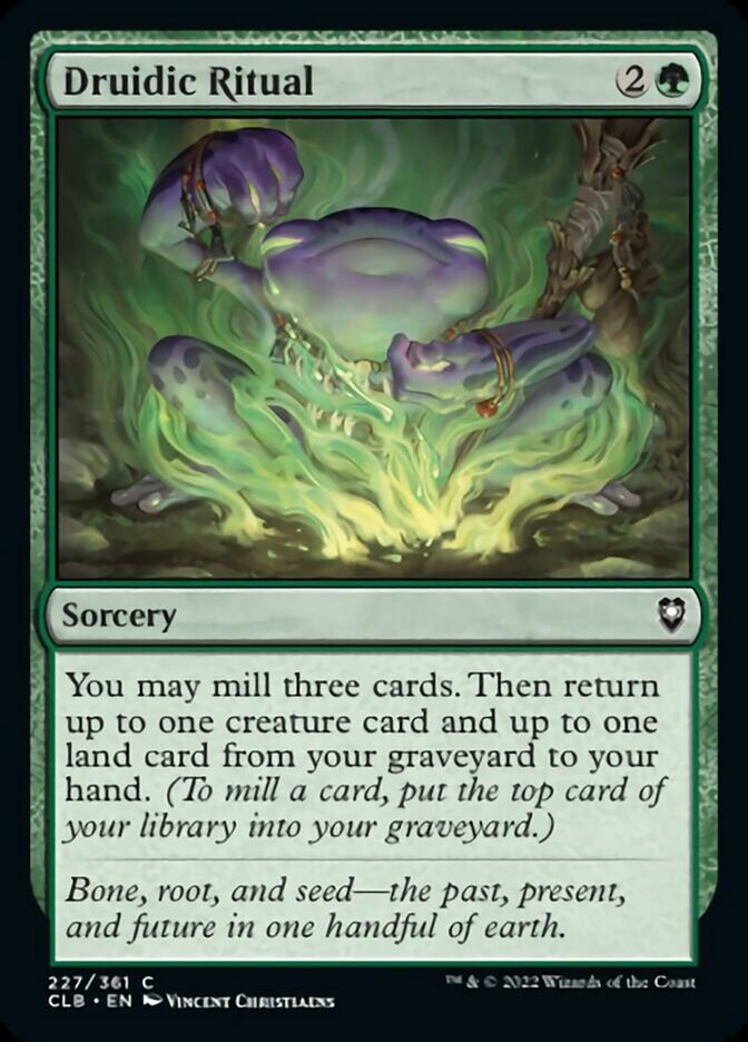 Druidic Ritual [Commander Legends: Battle for Baldur's Gate] | Gam3 Escape