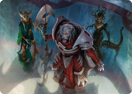 Norn's Decree Art Card [Phyrexia: All Will Be One Art Series] | Gam3 Escape