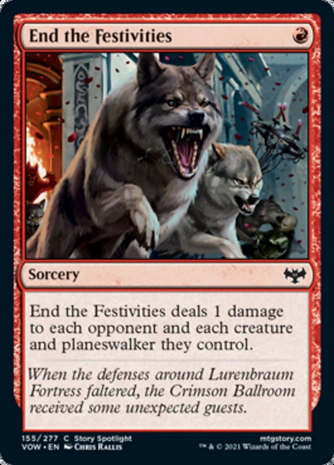 End the Festivities [Innistrad: Crimson Vow] | Gam3 Escape