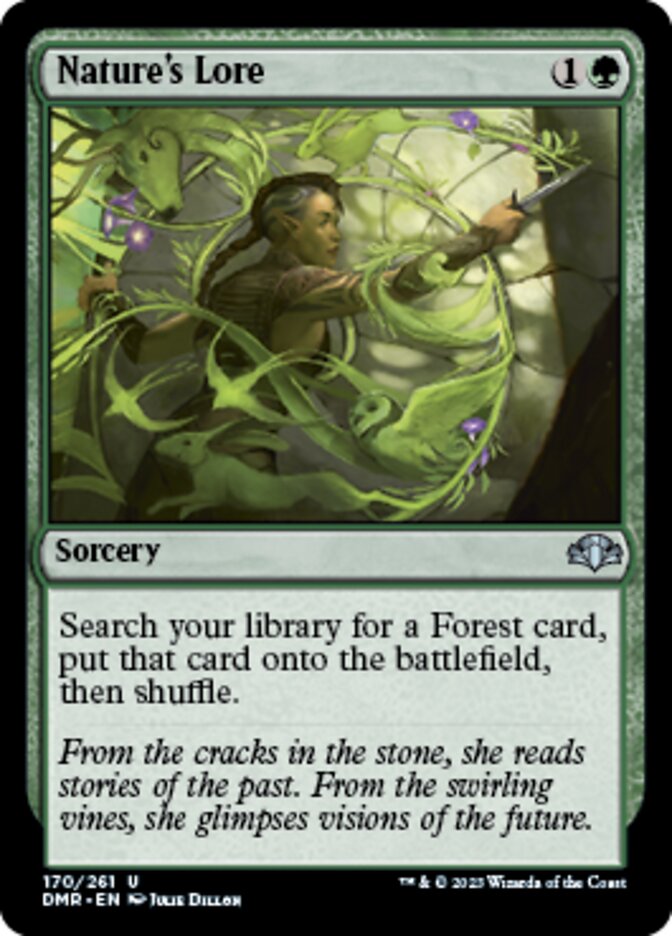 Nature's Lore [Dominaria Remastered] | Gam3 Escape