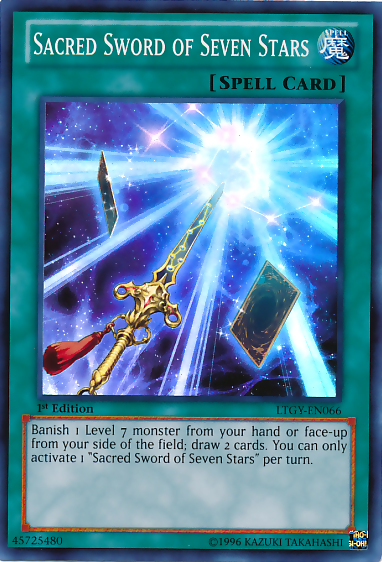 Sacred Sword of Seven Stars [LTGY-EN066] Super Rare | Gam3 Escape