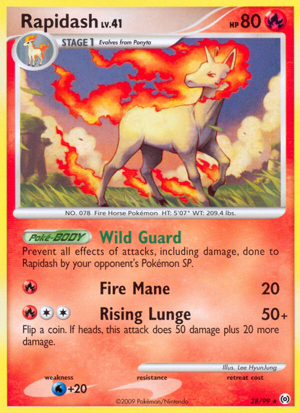 Rapidash (28/99) [Platinum: Arceus] | Gam3 Escape