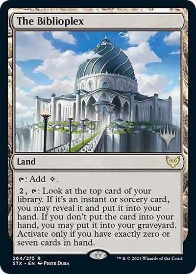 The Biblioplex (Promo Pack) [Strixhaven: School of Mages Promos] | Gam3 Escape