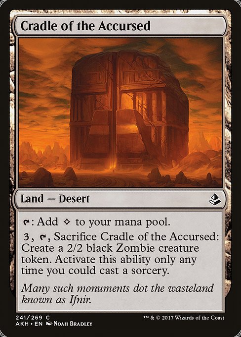 Cradle of the Accursed [Amonkhet] | Gam3 Escape