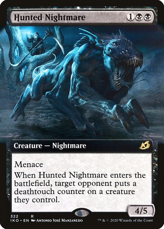 Hunted Nightmare (Extended Art) [Ikoria: Lair of Behemoths] | Gam3 Escape