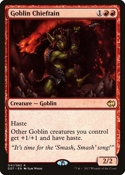 Goblin Chieftain [Duel Decks: Merfolk vs. Goblins] | Gam3 Escape