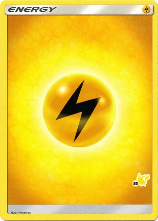 Lightning Energy (Pikachu Stamp #35) [Battle Academy 2020] | Gam3 Escape