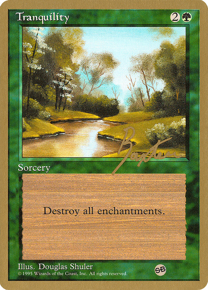 Tranquility (George Baxter) (SB) [Pro Tour Collector Set] | Gam3 Escape