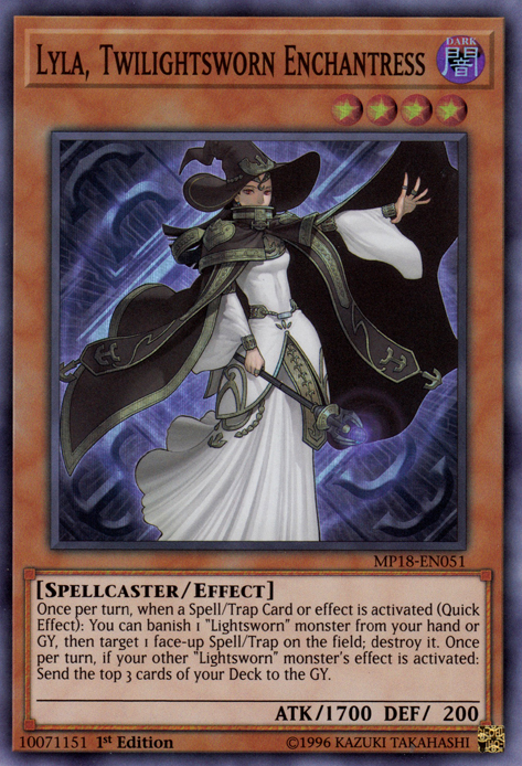 Lyla, Twilightsworn Enchantress [MP18-EN051] Super Rare | Gam3 Escape