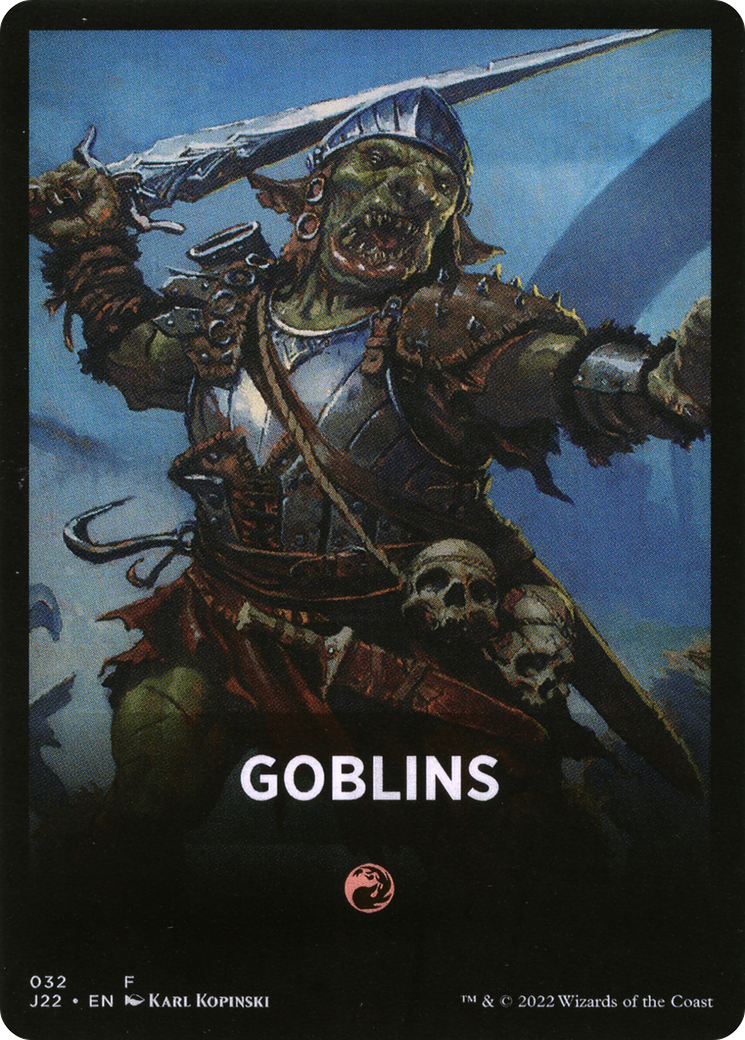 Goblins Theme Card [Jumpstart 2022 Front Cards] | Gam3 Escape