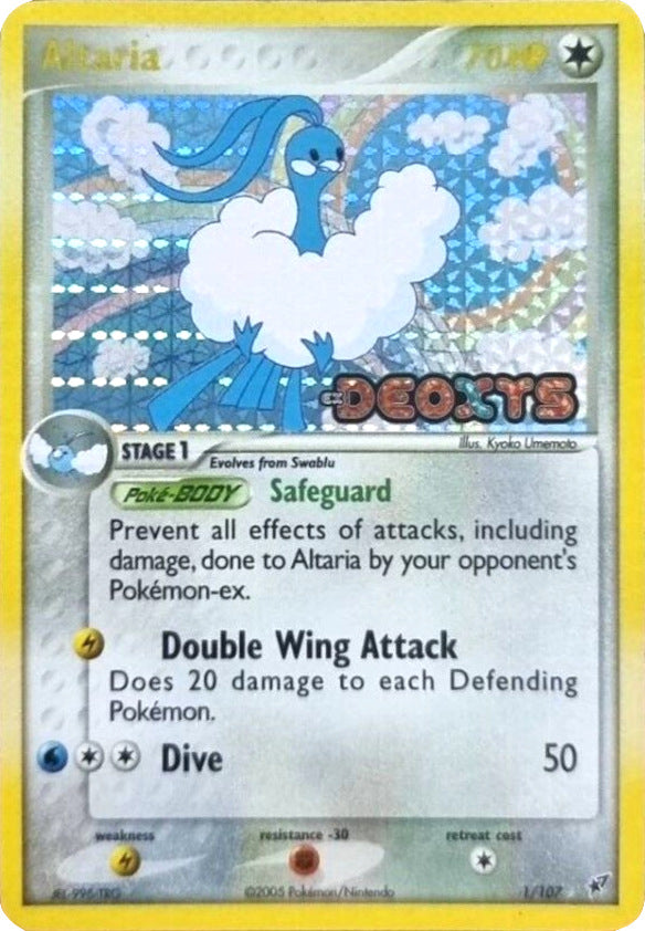 Altaria (1/107) (Stamped) [EX: Deoxys] | Gam3 Escape