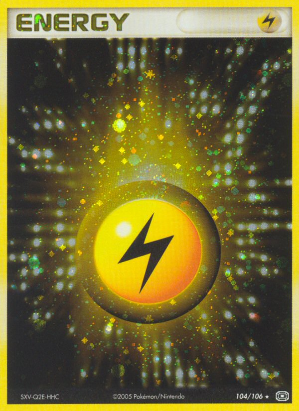 Lightning Energy (104/106) [EX: Emerald] | Gam3 Escape