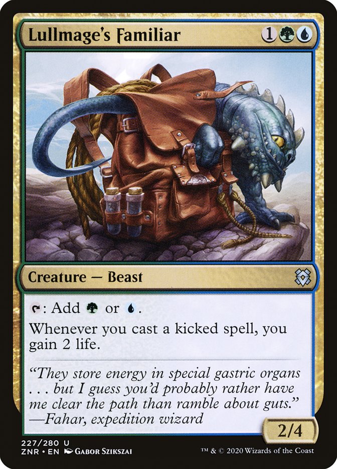 Lullmage's Familiar [Zendikar Rising] | Gam3 Escape