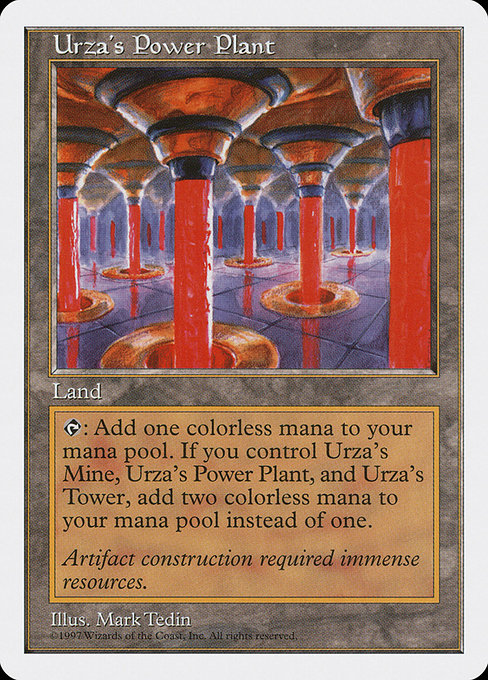 Urza's Power Plant [Fifth Edition] | Gam3 Escape