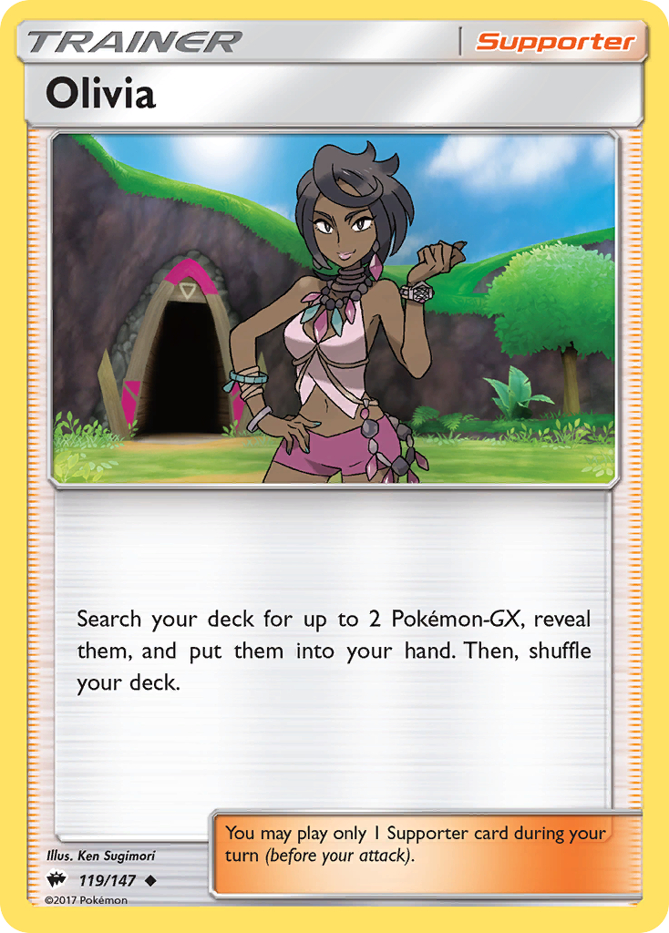 Olivia (119/147) [Sun & Moon: Burning Shadows] | Gam3 Escape