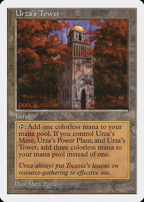 Urza's Tower [Fifth Edition] | Gam3 Escape