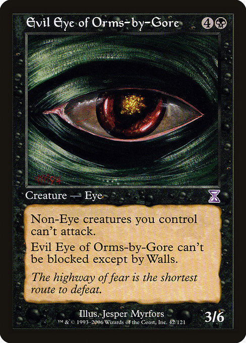 Evil Eye of Orms-by-Gore [Time Spiral Timeshifted] | Gam3 Escape