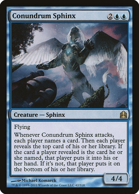 Conundrum Sphinx [Commander 2011] | Gam3 Escape