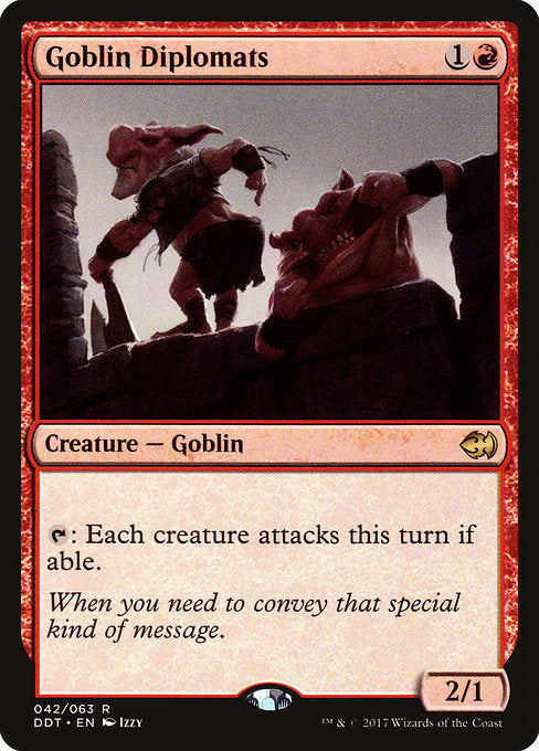 Goblin Diplomats [Duel Decks: Merfolk vs. Goblins] | Gam3 Escape