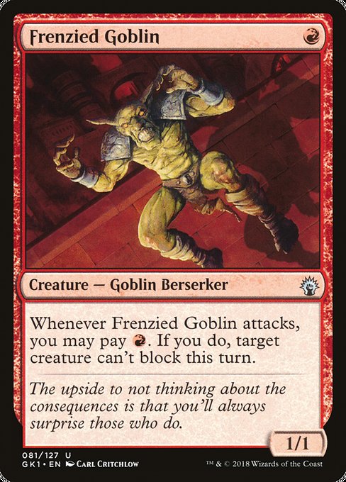 Frenzied Goblin [GRN Guild Kit] | Gam3 Escape