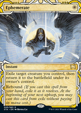 Ephemerate (Etched Foil) [Strixhaven Mystical Archive] | Gam3 Escape