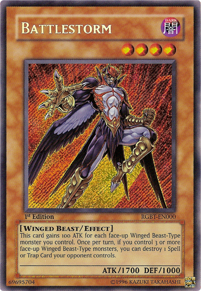 Battlestorm [RGBT-EN000] Secret Rare | Gam3 Escape