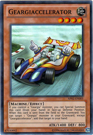 Geargiaccelerator [AP02-EN005] Super Rare | Gam3 Escape