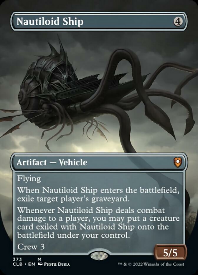 Nautiloid Ship (Borderless Alternate Art) [Commander Legends: Battle for Baldur's Gate] | Gam3 Escape