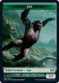 Ape // Elemental Double-sided Token [Double Masters Tokens] | Gam3 Escape