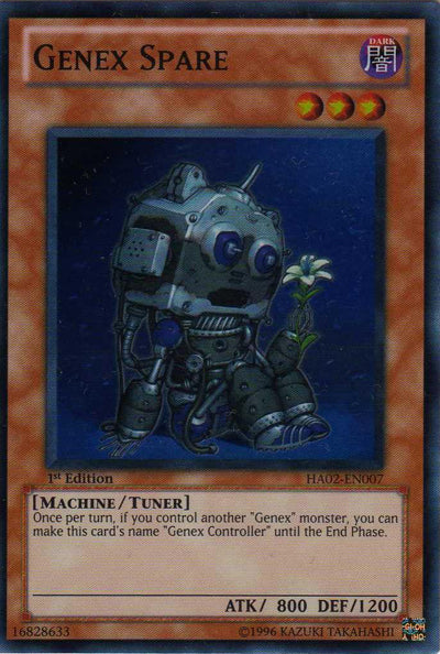 Genex Spare [HA02-EN007] Super Rare | Gam3 Escape