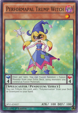 Performapal Trump Witch [SP15-EN027] Common | Gam3 Escape