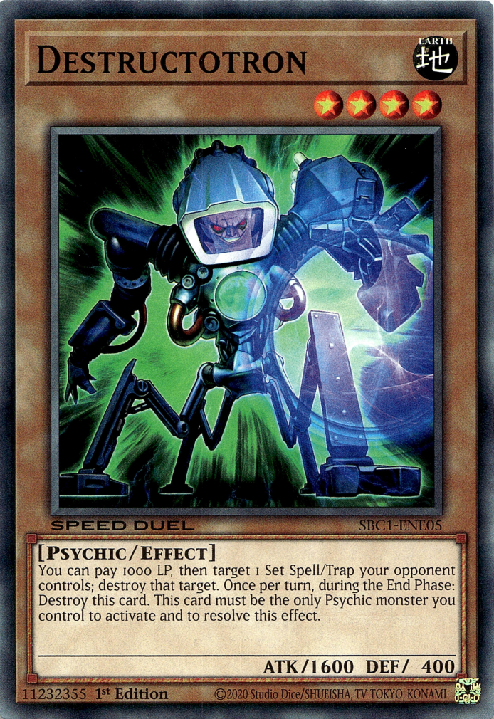 Destructotron [SBC1-ENE05] Common | Gam3 Escape