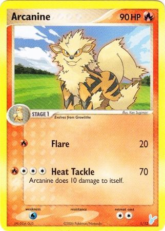 Arcanine (1/12) [EX: Trainer Kit 2 - Minun] | Gam3 Escape