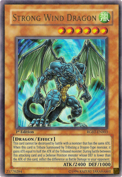 Strong Wind Dragon [RGBT-EN003] Ultra Rare | Gam3 Escape